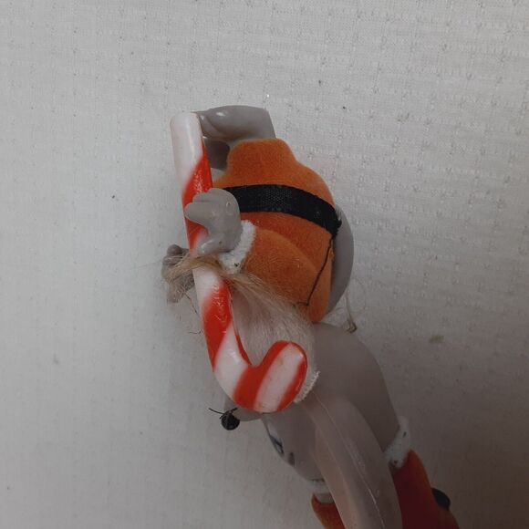 Merry Mice 1979 Vintage 5" Mouse with Red Christmas Santa Suit & Candy Cane - Picture 9 of 12